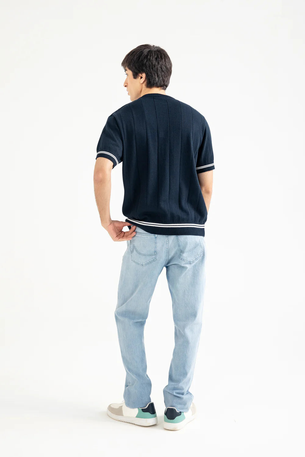 KNITTED HENLEY