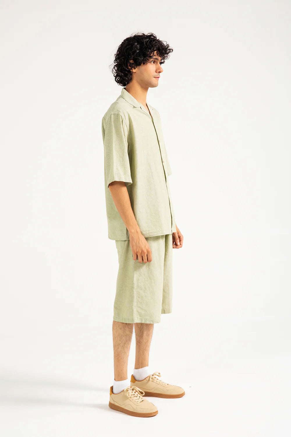 BAGGY FIT LINEN SHIRT